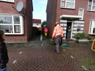 Kerstbomen versnipperen