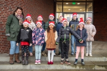 Kinderkoor Jong Leven bij Winterfair 2024