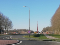 De nieuwe brug bij Walibi (2) 