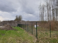 De nieuwe brug bij Walibi