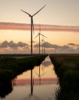 Zonsondergang Kubbetocht