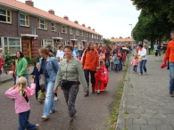 Intocht avond4daagse en huldiging Leo Schrijer