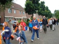 Intocht avond4daagse en huldiging Leo Schrijer