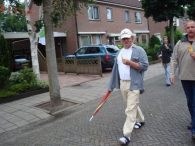 Intocht avond4daagse en huldiging Leo Schrijer