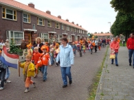 Intocht avond4daagse en huldiging Leo Schrijer