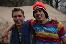 Oudjaarsduik World Servants 2011