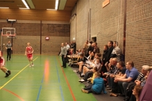 Laatste thuiswedstrijd BAS Dames 1