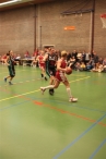 Laatste thuiswedstrijd BAS Dames 1