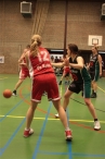 Laatste thuiswedstrijd BAS Dames 1