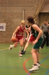 Laatste thuiswedstrijd BAS Dames 1