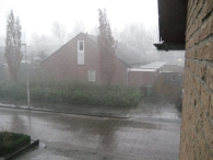 Storm rond Biddinghuizen
