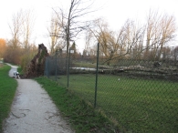 Storm rond Biddinghuizen