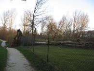Storm rond Biddinghuizen