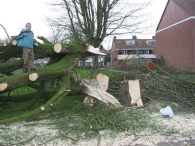 Storm rond Biddinghuizen