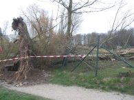 Storm rond Biddinghuizen