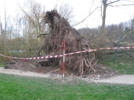 Storm rond Biddinghuizen