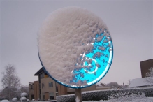 Sneeuwpret in Biddinghuizen