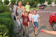 40 Jaar Biddinghuizen Avondvierdaagse Dag 1