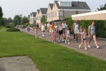 40 Jaar Biddinghuizen Avondvierdaagse Dag 1