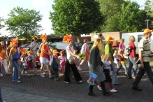 40 Jaar Biddinghuizen Intocht Avondvierdaagse