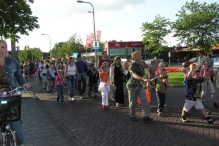 40 Jaar Biddinghuizen Intocht Avondvierdaagse