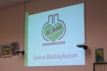 Presentatie 40 jaar Biddinghuizen