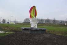 Onthulling beeld Biddinghuizen