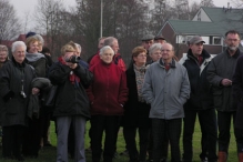 Onthulling beeld Biddinghuizen