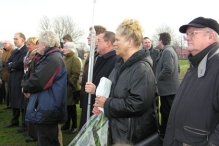 Onthulling beeld Biddinghuizen