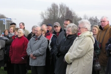 Onthulling beeld Biddinghuizen