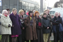 Onthulling beeld Biddinghuizen