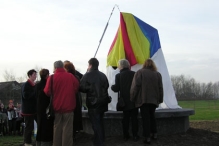 Onthulling beeld Biddinghuizen