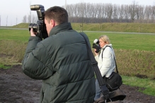 Onthulling beeld Biddinghuizen