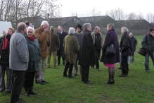 Onthulling beeld Biddinghuizen