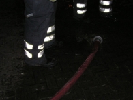 Autobrand aan De Voor