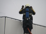 Brand bij Fazant