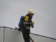 Brand bij Fazant