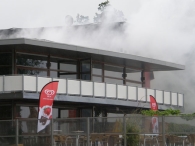 Brand bij Fazant