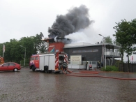 Brand bij Fazant
