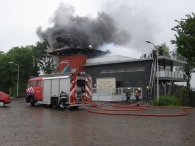 Brand bij Fazant