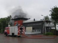 Brand bij Fazant