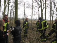 Brandweer redt Frodo