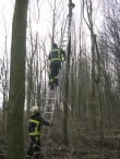 Brandweer redt Frodo