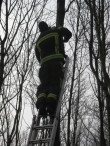Brandweer redt Frodo