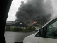 Brand aan Noorderbaan