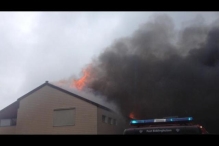 Brand aan Noorderbaan