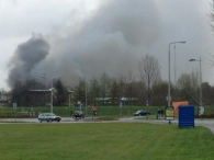 Brand aan Noorderbaan