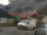 Brand aan Noorderbaan