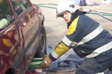 Najaarsfeestweek 2005: Rampoefening (2)