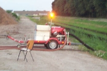 Brand bij Van Werven